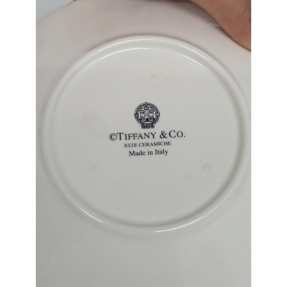 Rare Tiffany & Co. Este Ceramiche Hand Painted Large Fruit Design Honey/Jam Jar - Picture 8 of 11